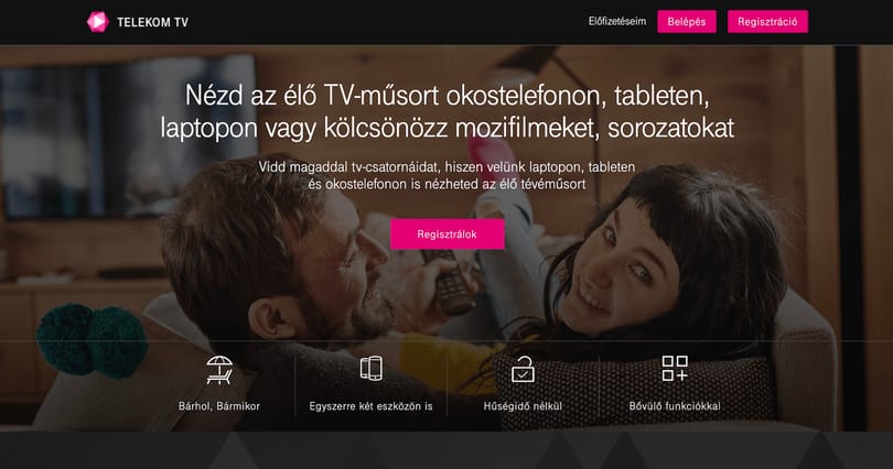 Újdonság: itt a Telekom TV