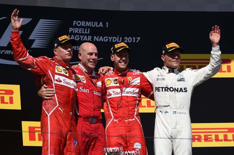  Vettel bírta a legjobban a nyomást a Hungaroringen