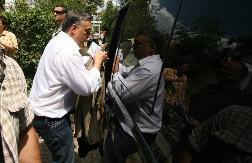 Orbán biciklizéssel töltötte fel akkumulátorait