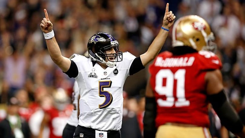 Áramszünet és hatalmas fordulat után a Baltimore nyerte a Super Bowlt