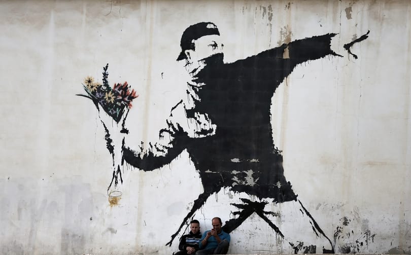 Nem bírja tovább a férfi, akinek garázsán feltűnt Banksy legújabb műve