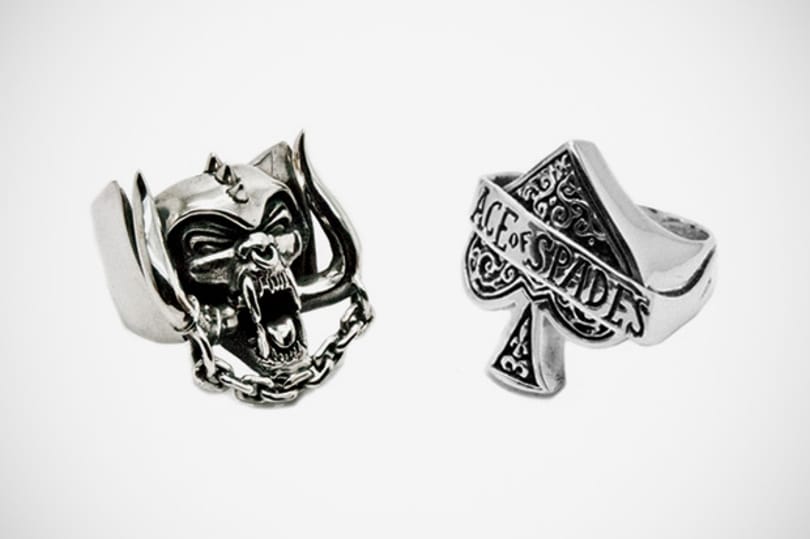 Karácsonyi ajándék ősmetálosoknak: mokány Motörhead gyűrű