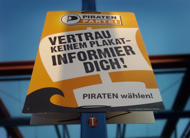 Németországban továbbra is a Kalózpárt a sztár