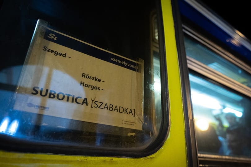 Kisiklás miatt nem jártak a vonatok a nemrég átadott Szeged–Szabadka vasútvonalon