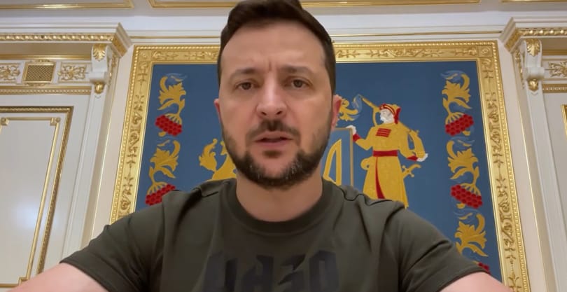 Videón cáfolta állítólagos kórházi kezelését Zelenszkij