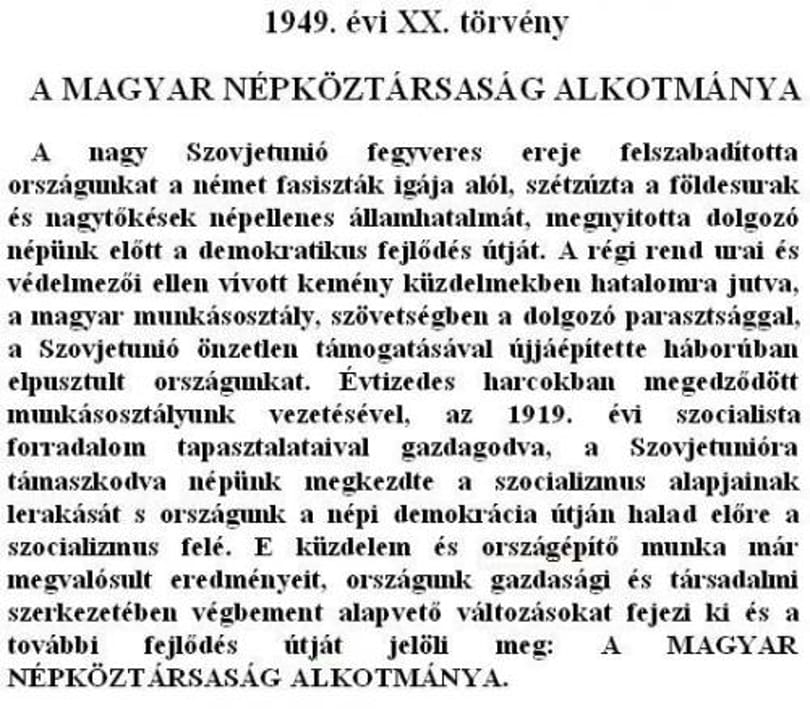 Szerepeljen-e történelmi múltunk a preambulumban?