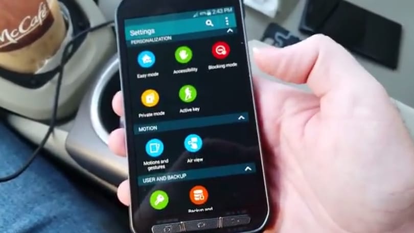 A YouTube-on már láthatja a még meg sem jelent Galaxy S5 Active-ot