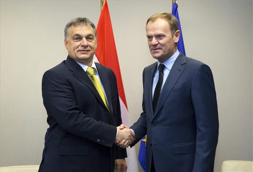 Tusk Orbán szövegére is reagált: önkéntesség csak vállalásokkal