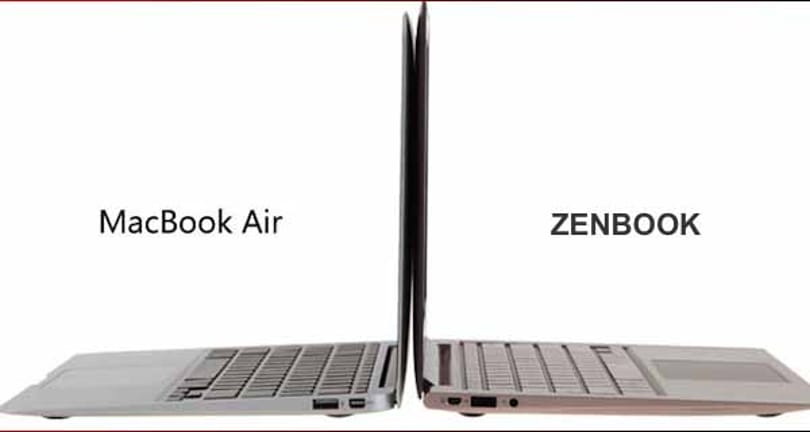 Túlságosan hasonlít az Asus Zenbook – nyomást gyakorol az Apple