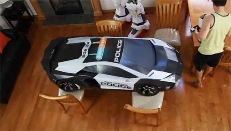 Papírból is készülhet a Lamborghini Aventador - videó