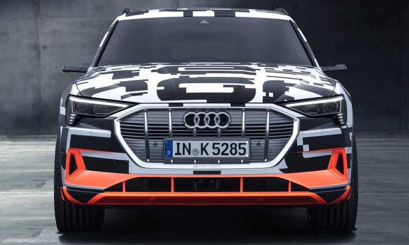 400 lóerős az Audi első villanyautója, de csak 8 másodpercig