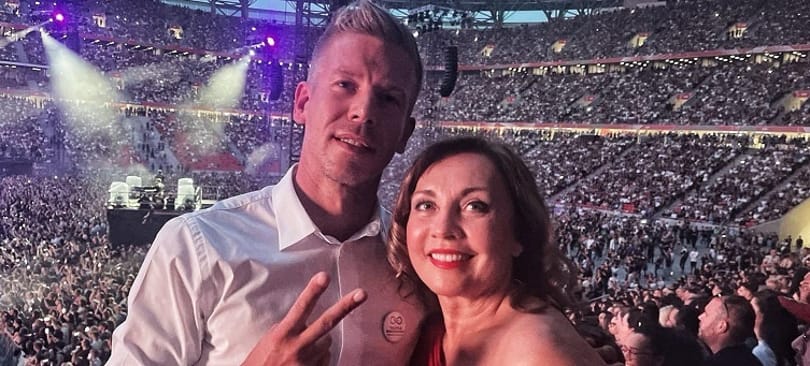 Magyar Péter Rost Andreával bulizott az Azahriah-koncerten