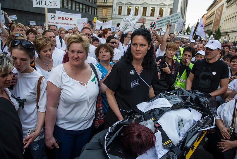 Pénteken újra nagynak ígérkező tüntetés lesz
