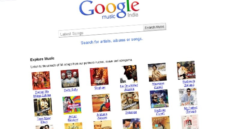 Nem jött be az indiai Google Music?