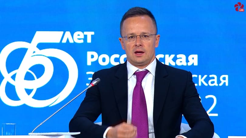 Szijjártó: Megint működik, és megint megbízható a Török Áramlat