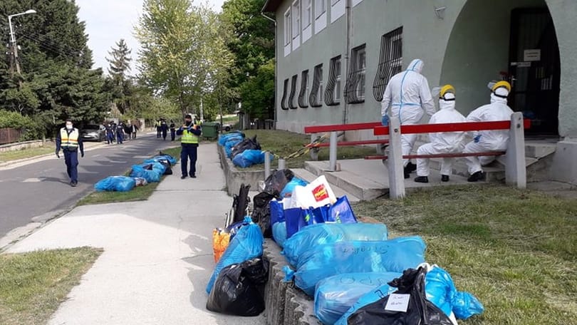 Koronavírusos beteg miatt zártak be egy hajléktalanszállást Oroszlányban