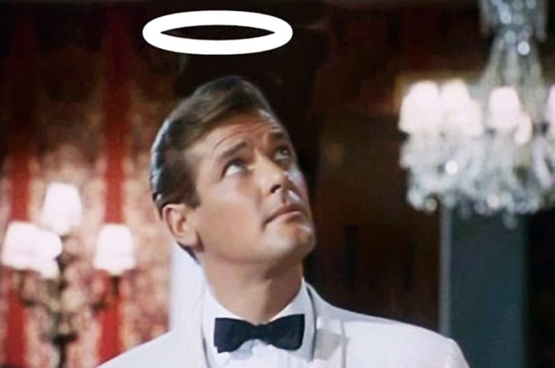 5x1 perc: Roger Moore, az angyali gentleman
