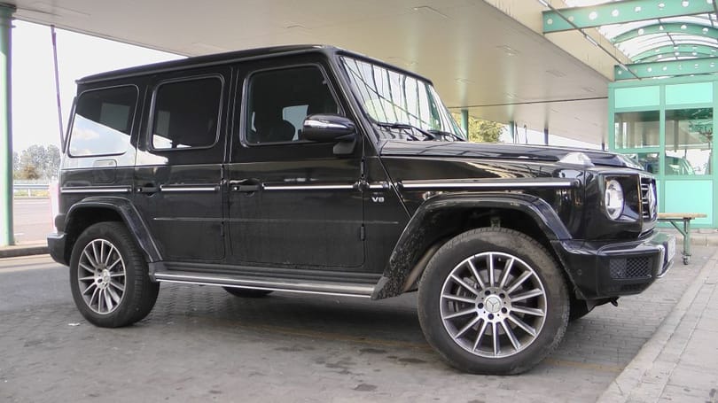 Egy lopott Mercedes G500 nem éppen hétköznapi fogás a határon