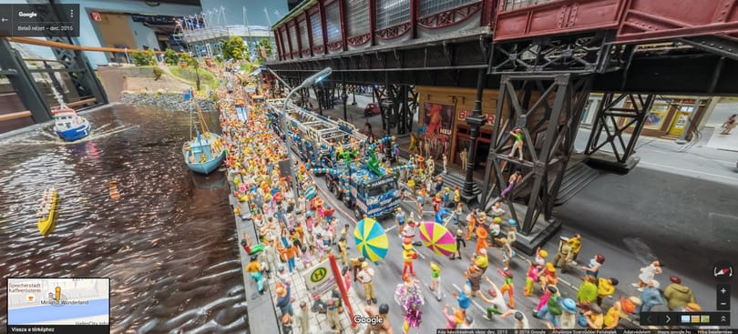 Csodás miniatűr világba is utazhatunk már a Street View-val – fotó, videó