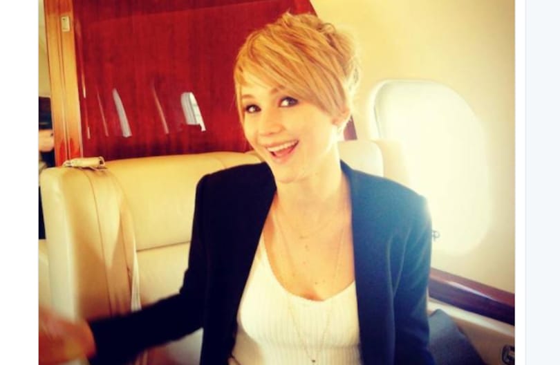 Kényszerleszállást hajtott végre Jennifer Lawrence magángépe