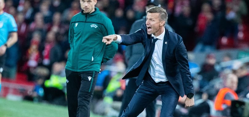 Lelkesítő beszéddel rázta fel csapatát Szoboszlaiék szabadszájú edzője a Liverpool elleni meccs félidejében - videó