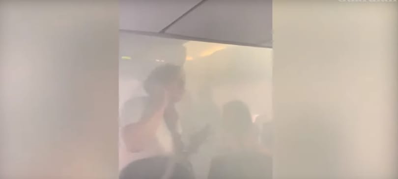 Füst lepte el a British Airways egyik gépének az utasterét