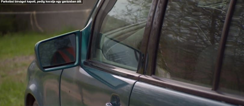 Évekig egy garázsban állt a kocsija, mégis parkolási bírságot követelnek rajta
