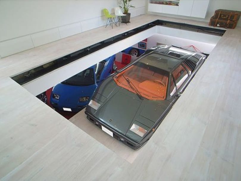 A tökéletes dísztárgy: Lamborghini a nappaliban