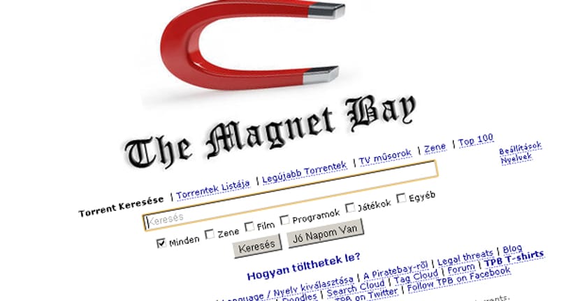Nincs több torrent - mágnes öböl lett a PirateBay