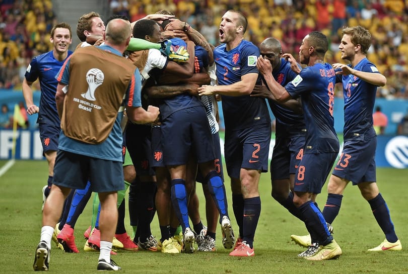 Hollandia is simán verte a brazilokat, övék a bronzérem