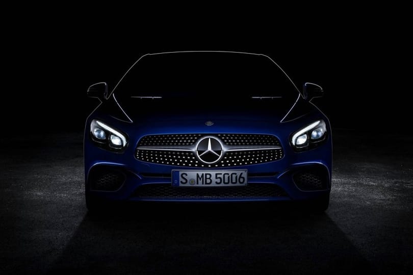 Megérkezett az első fénykép a megújult Mercedes-Benz SL-ről
