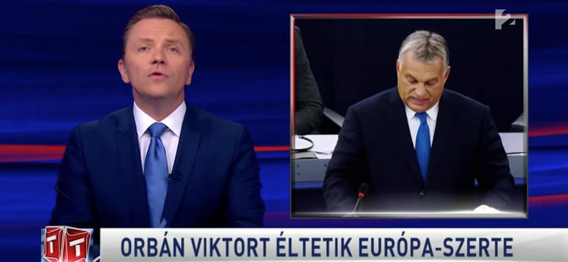 Újra az Orbánt istenítő Tv2-riporton görcsölhet a Médiatanács