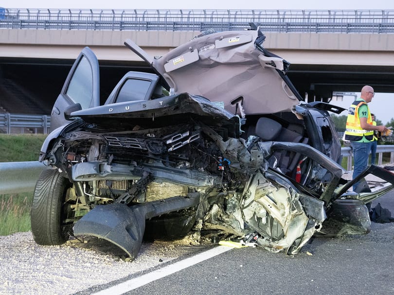 Halálos baleset történt pénteken este az M9-esen