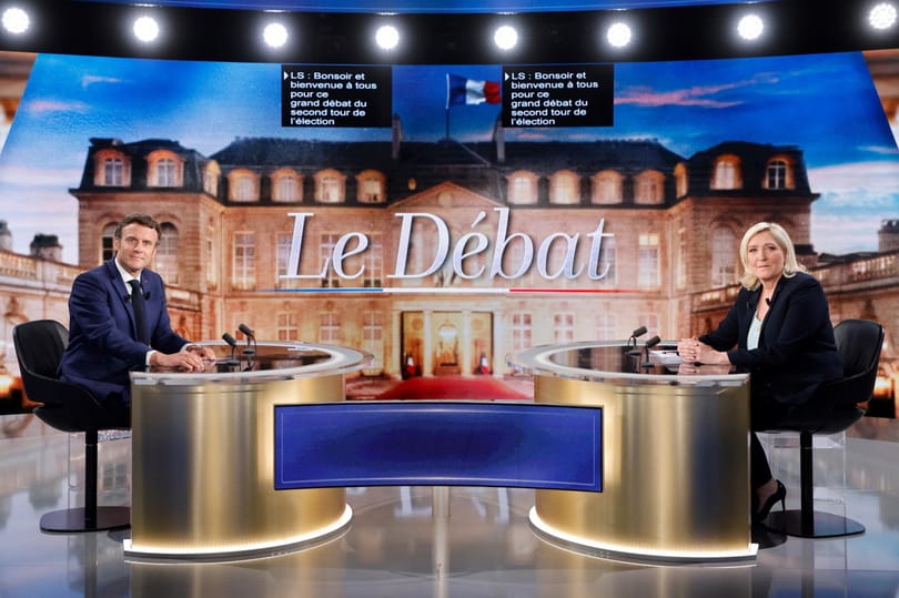 A nézők szerint Macron nyerte a francia elnökjelöltek tévévitáját