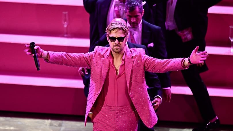 Ryan Gosling nemcsak a Barbie-t idézte meg az Oscar-gálán, hanem Marilyn Monroe-t is