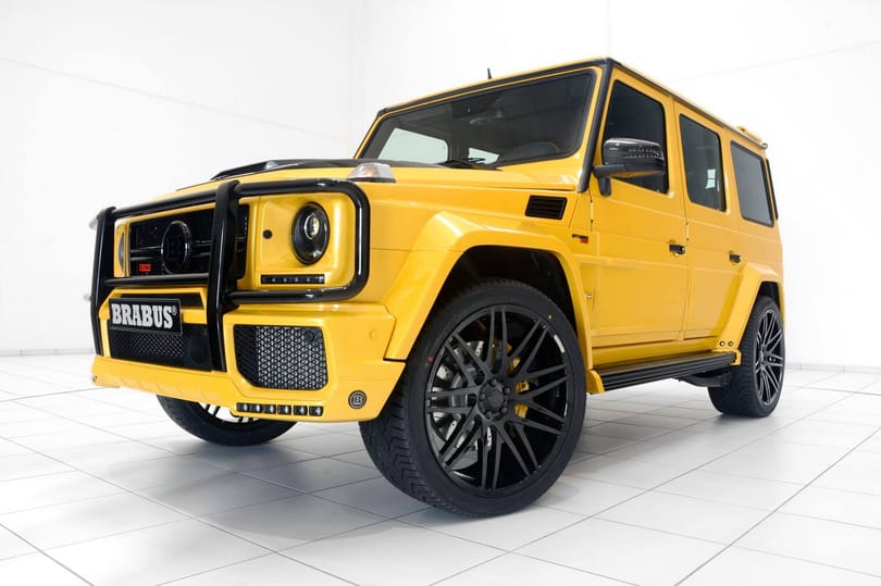 Csak a fényezés ötmilliós extra a Brabus 700 lóerős G-Mercijén