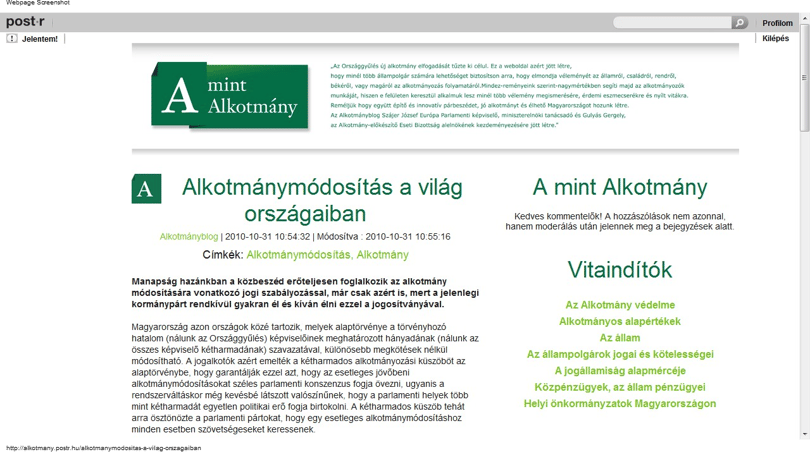 Az alkotmánybíráskodás modelljei a világban