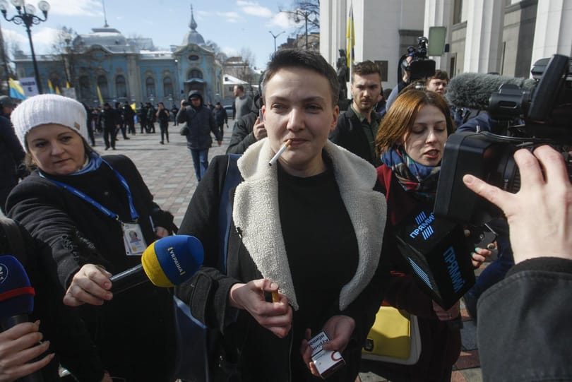 Terrorváddal őrizetbe vették a hős katonanőből lett ukrán politikust