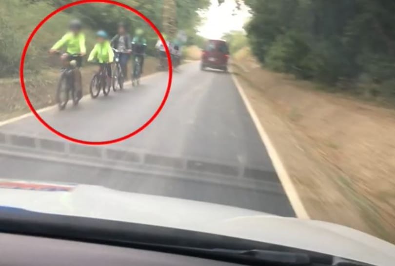 Bicikliúton menekült a rendőrök elől az ámokfutó furgonos – videó