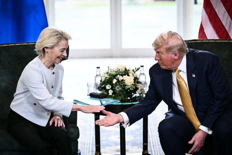 Olyan ígéretekkel puhította meg Trumpot Von der Leyen, amelyek köszönőviszonyban sincsenek a valósággal
