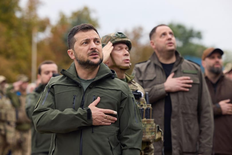 Autóbalesete volt Volodimir Zelenszkijnek