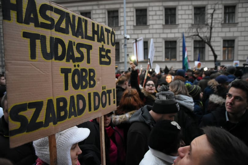 Rátelepedne a Jobbik a mai diáktüntetésre?