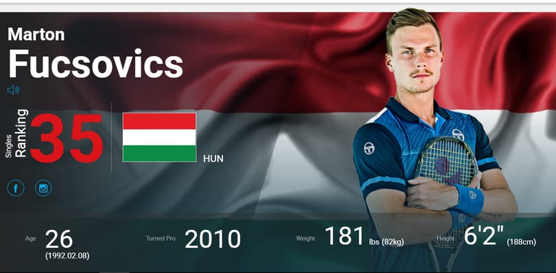 Karriercsúcson Fucsovics Márton