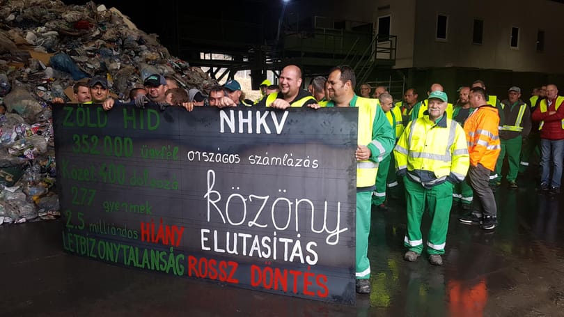 Szemétkáosz: még két hétig gyűlhet a hulladék