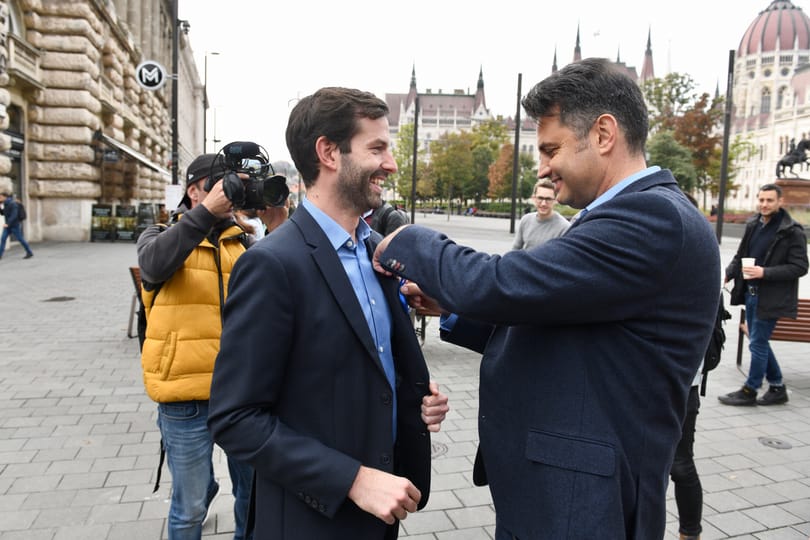Fekete-Győr András: Márki-Zay Pétert támogatja a Momentum a második fordulóban