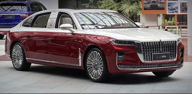 A kínai luxusautók csúcsa az 5,6 méteres Hongqi H9+