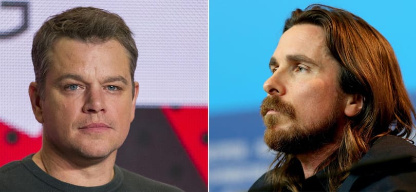 Egymásnak ment a Ferrari és a Ford – Matt Damon és Christian Bale forgat filmet róla