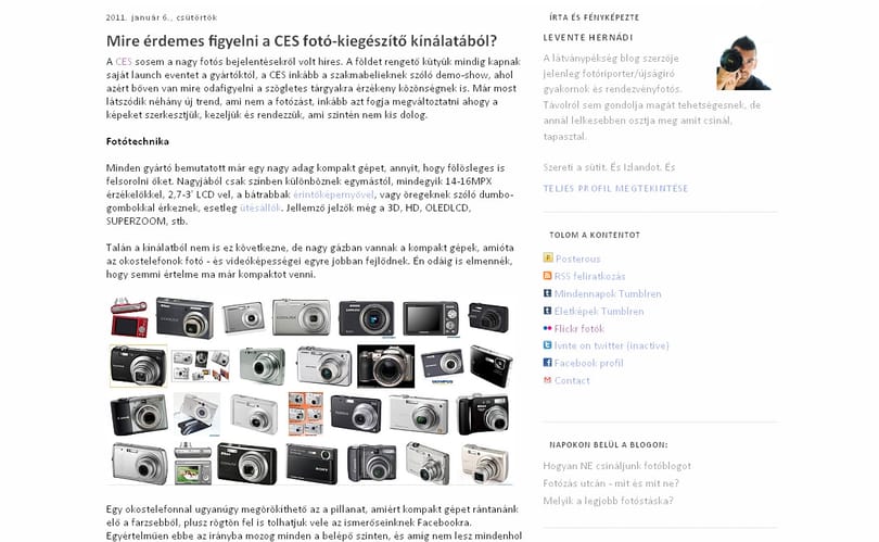 CES 2011 fotós szemmel: leáldozott a kompakt gépeknek?