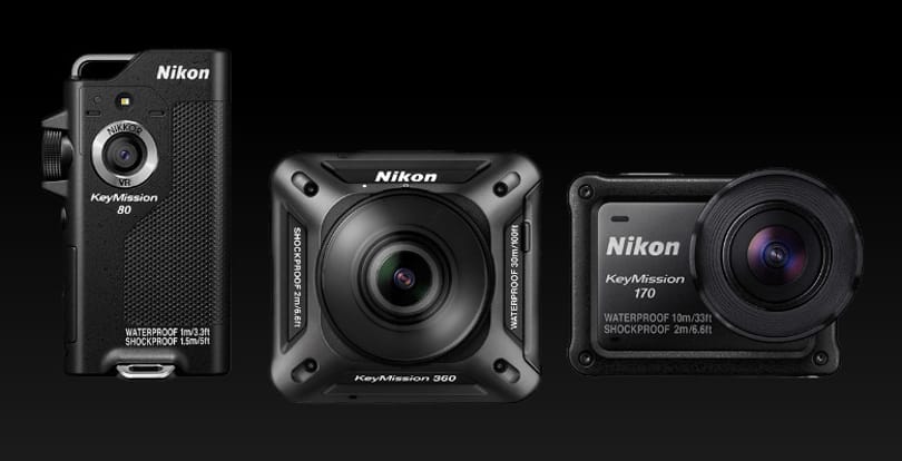 Unja már a GoPrót? Három új akciókamerát is villantott a Nikon
