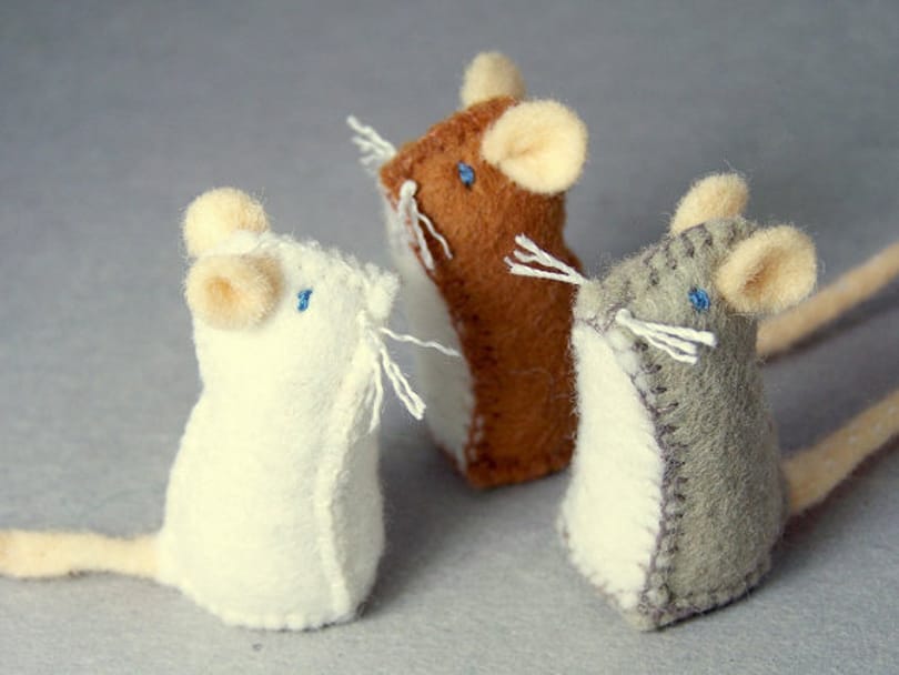 Szuperédes handmade egérkék